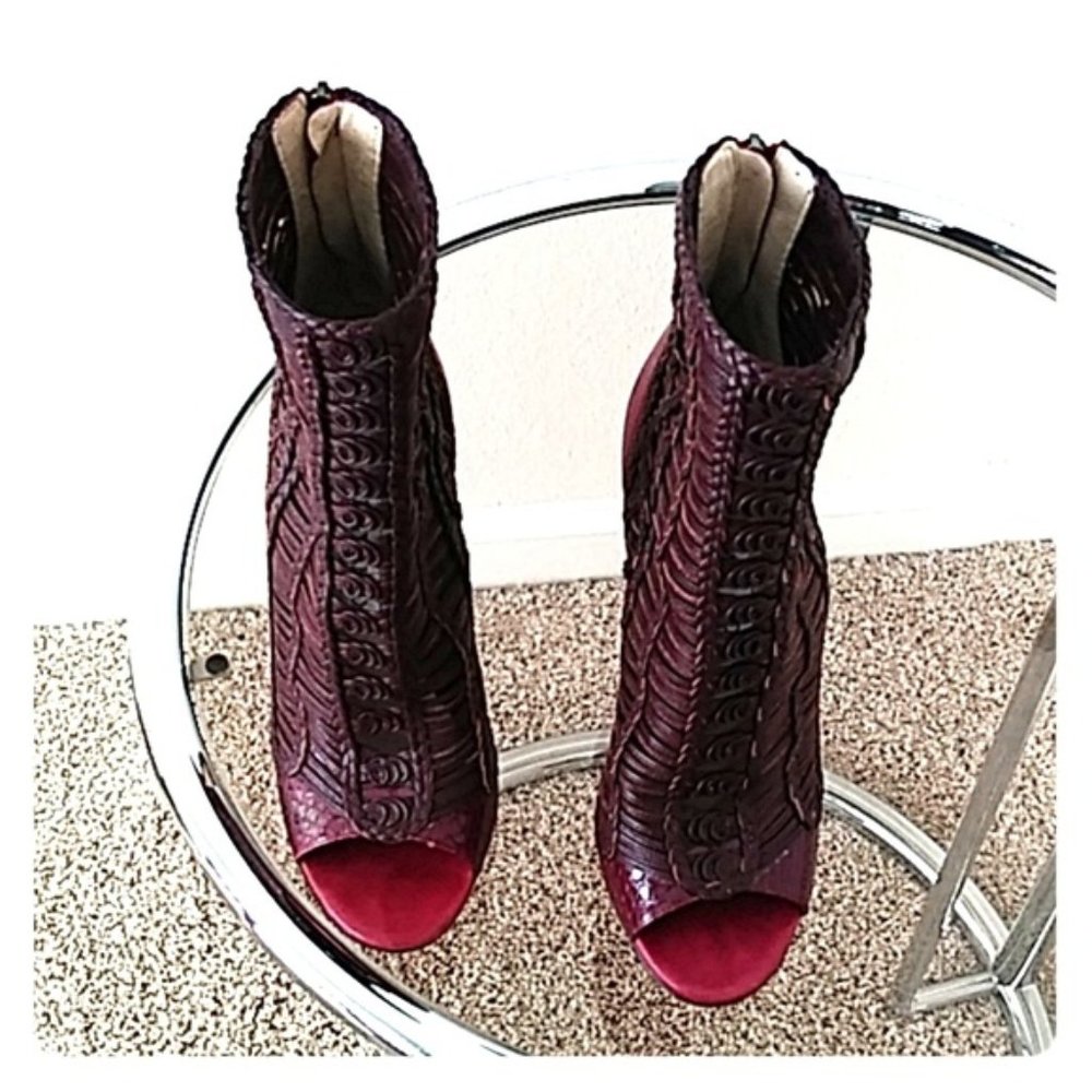JIMMY CHOO BORDEAUX Kappa Sporty Calf Boot